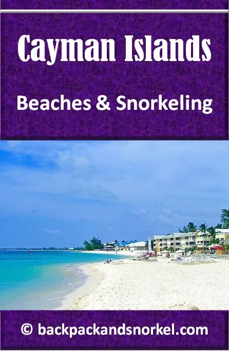 Backpack and Snorkel Travel Guide for Cayman Islands